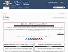 Tablet Screenshot of mormonbattalion.cc